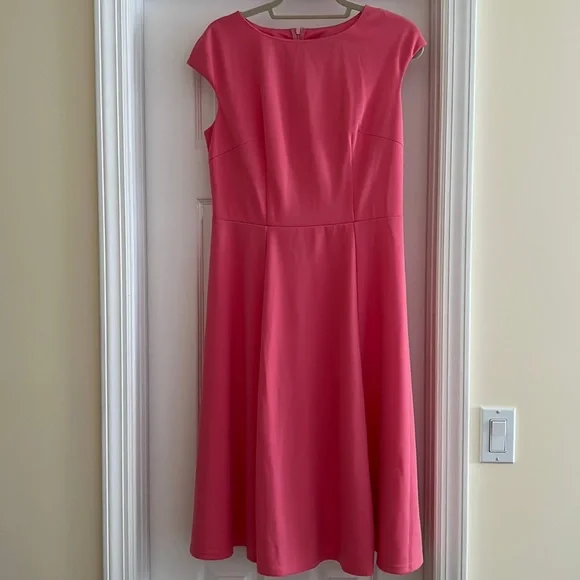 strapless open back dress Bubblegum Pink Ribbed Bodycon Dress
